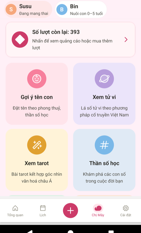 AI Lab — góc khám phá của mẹ